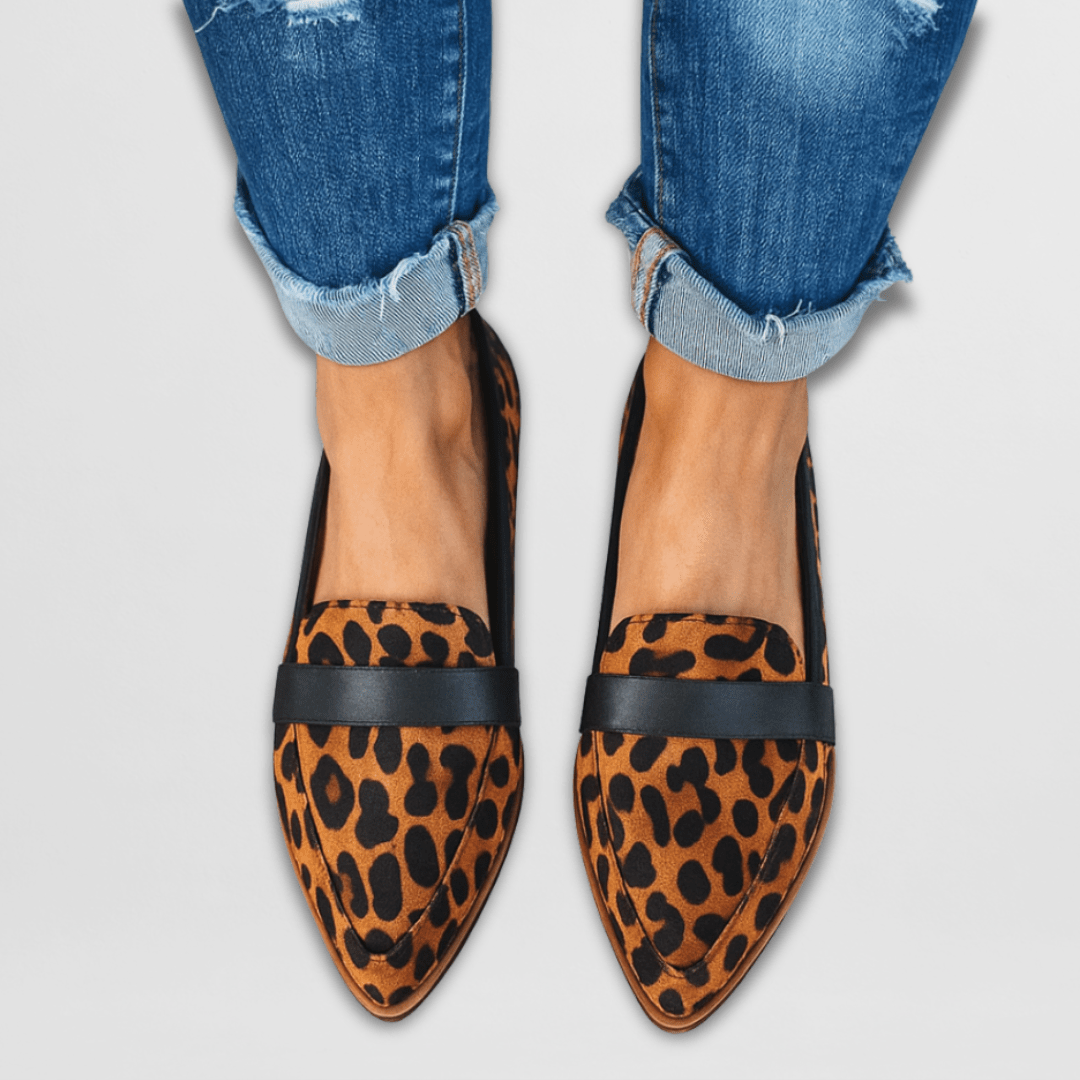 Women's Orthopedic Soft Suede Loafers Cushioned No Break-In Everyday Comfort Flat – Helen