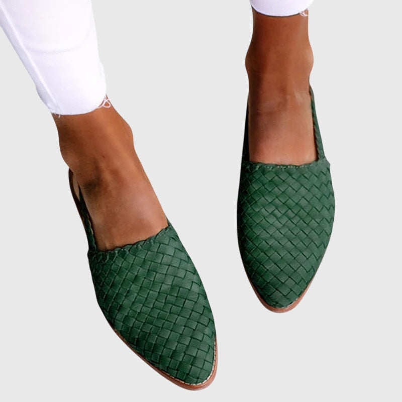 Women's Orthopedic Slip-On Loafers Three-Arch Support Pain Relief Posture Correction – Selene