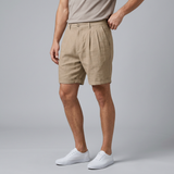 Men’s Pleated Front Summer Shorts