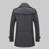Men's Double Collar Winter Coat