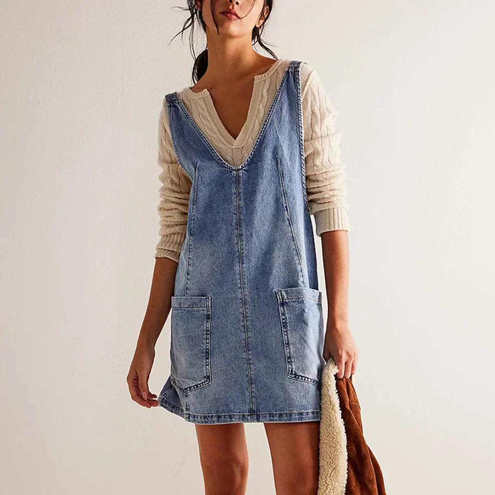 Women’s Denim Mini Dress