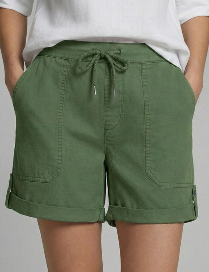 Women’s Drawstring Pocket Shorts