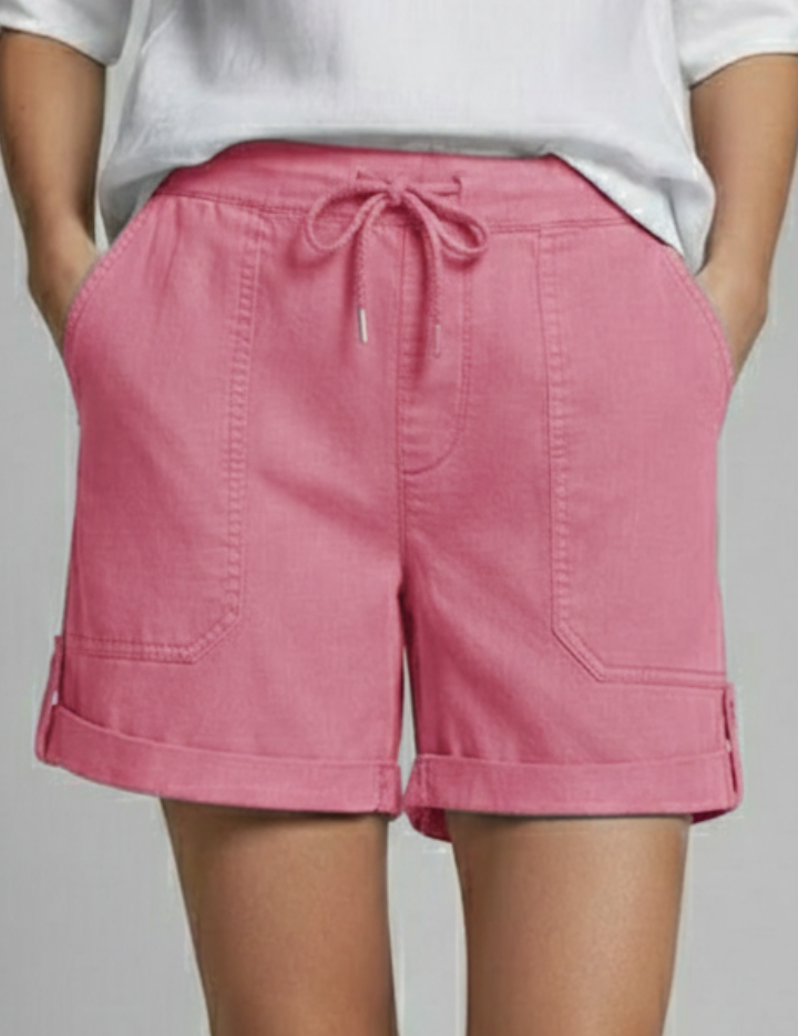 Women’s Drawstring Pocket Shorts