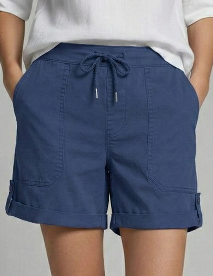 Women’s Drawstring Pocket Shorts