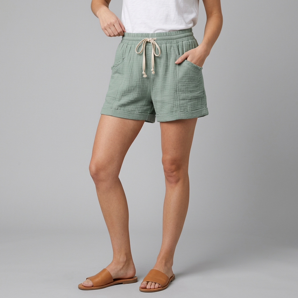 Women’s Drawstring Waist Summer Shorts
