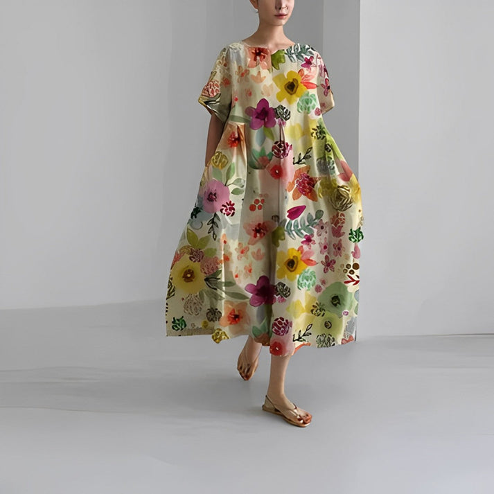 Women’s Floral Midi Dress