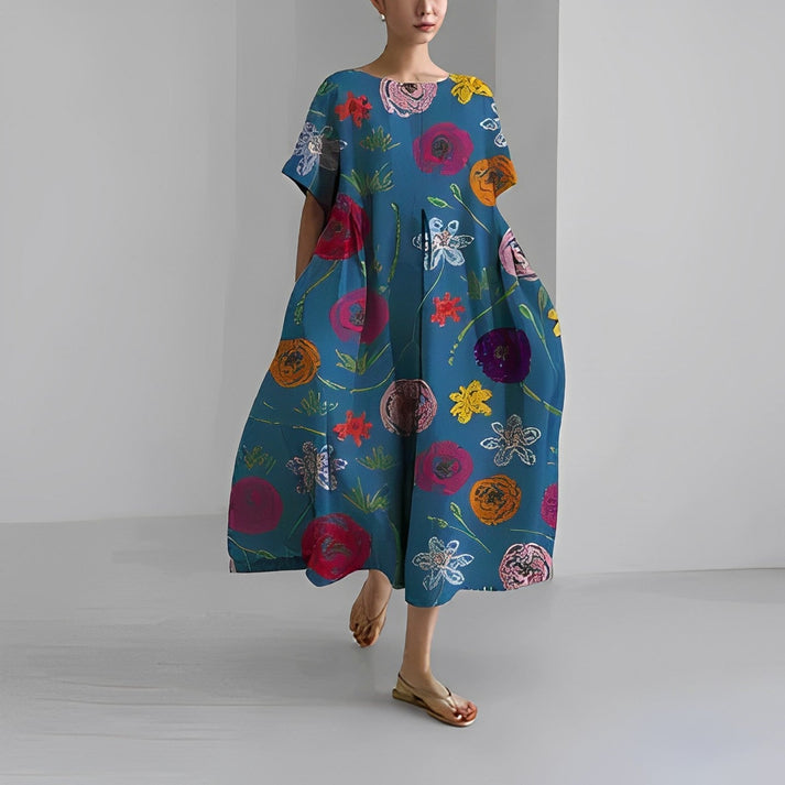 Women’s Floral Midi Dress