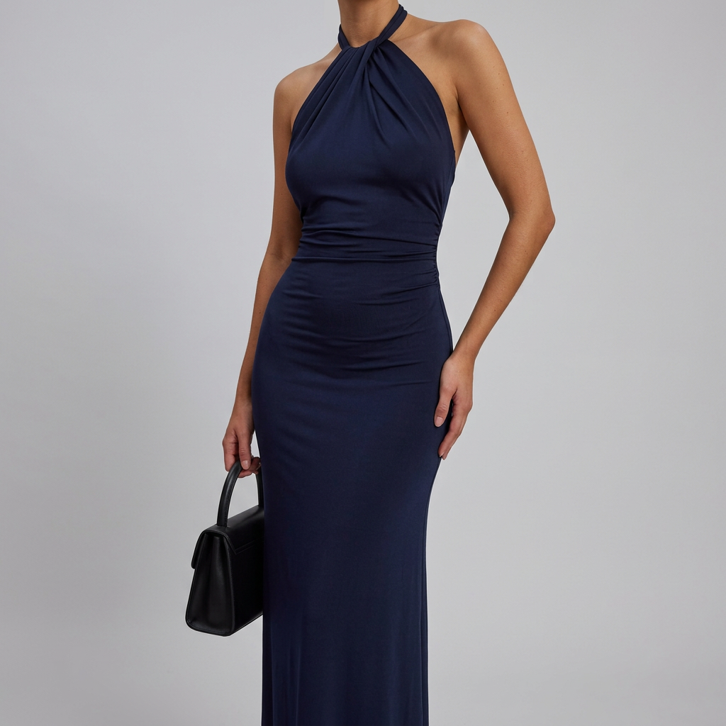Women’s Halter Neck Maxi Dress