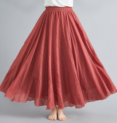 Women’s Maxi Skirt with Flared Hem
