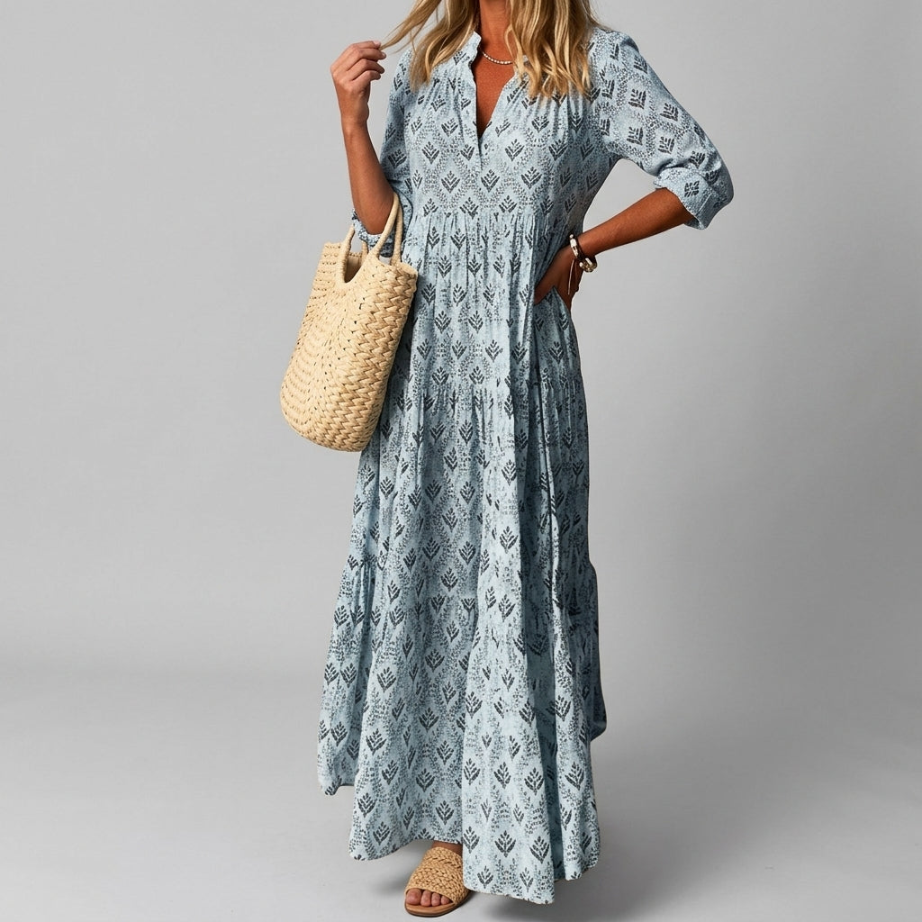 Women’s Printed Maxi Dress