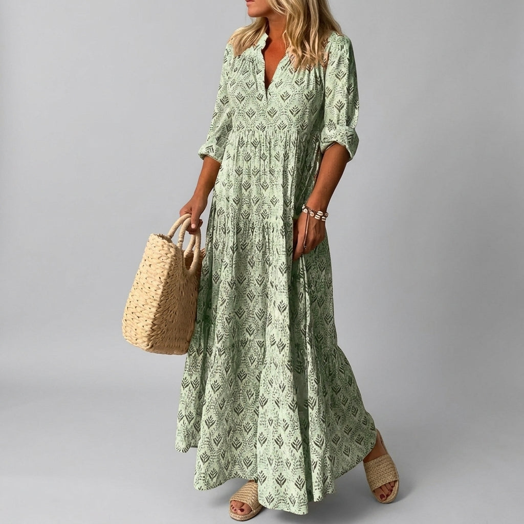 Women’s Printed Maxi Dress