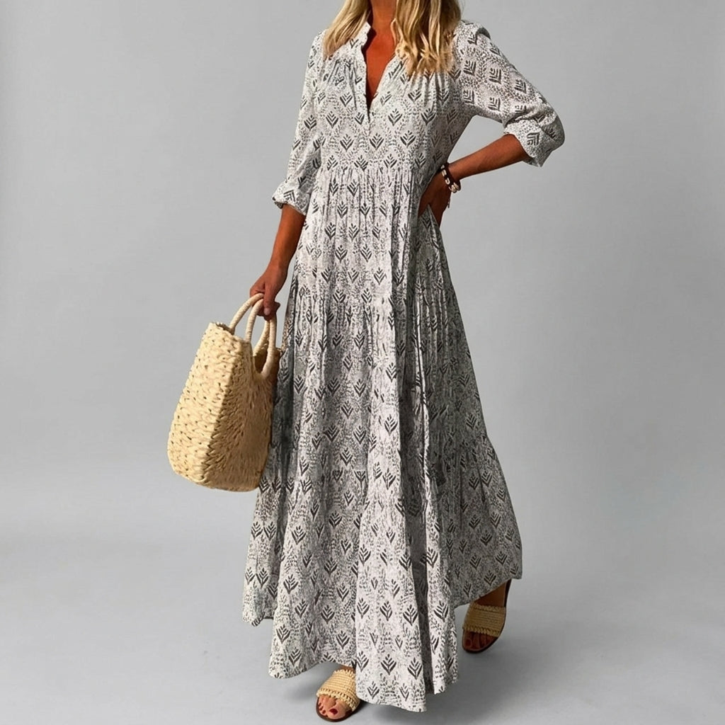 Women’s Printed Maxi Dress