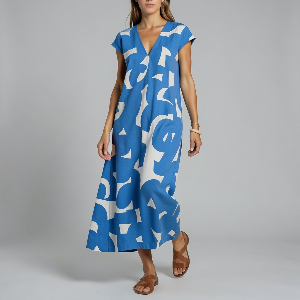 Women’s Printed Midi Dress