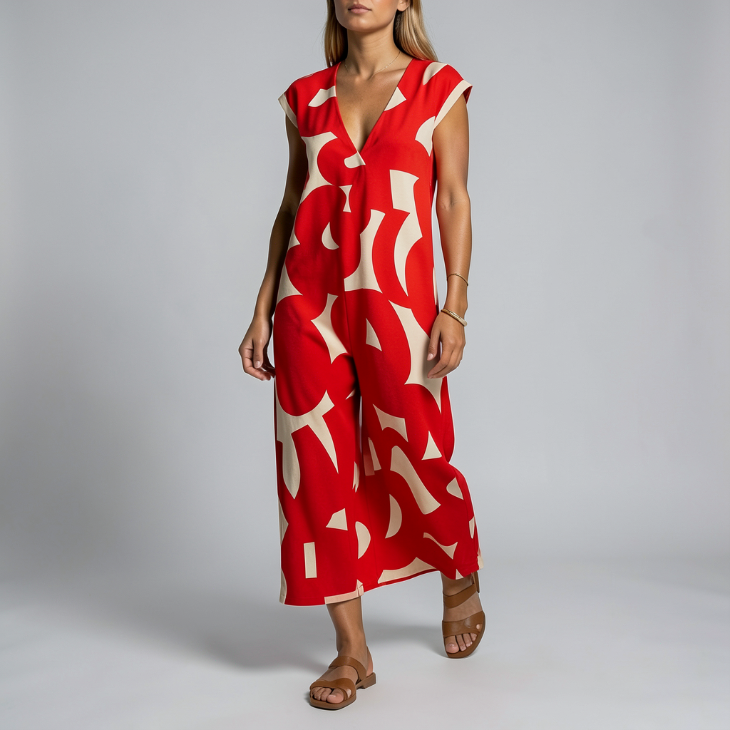 Women’s Printed Midi Dress