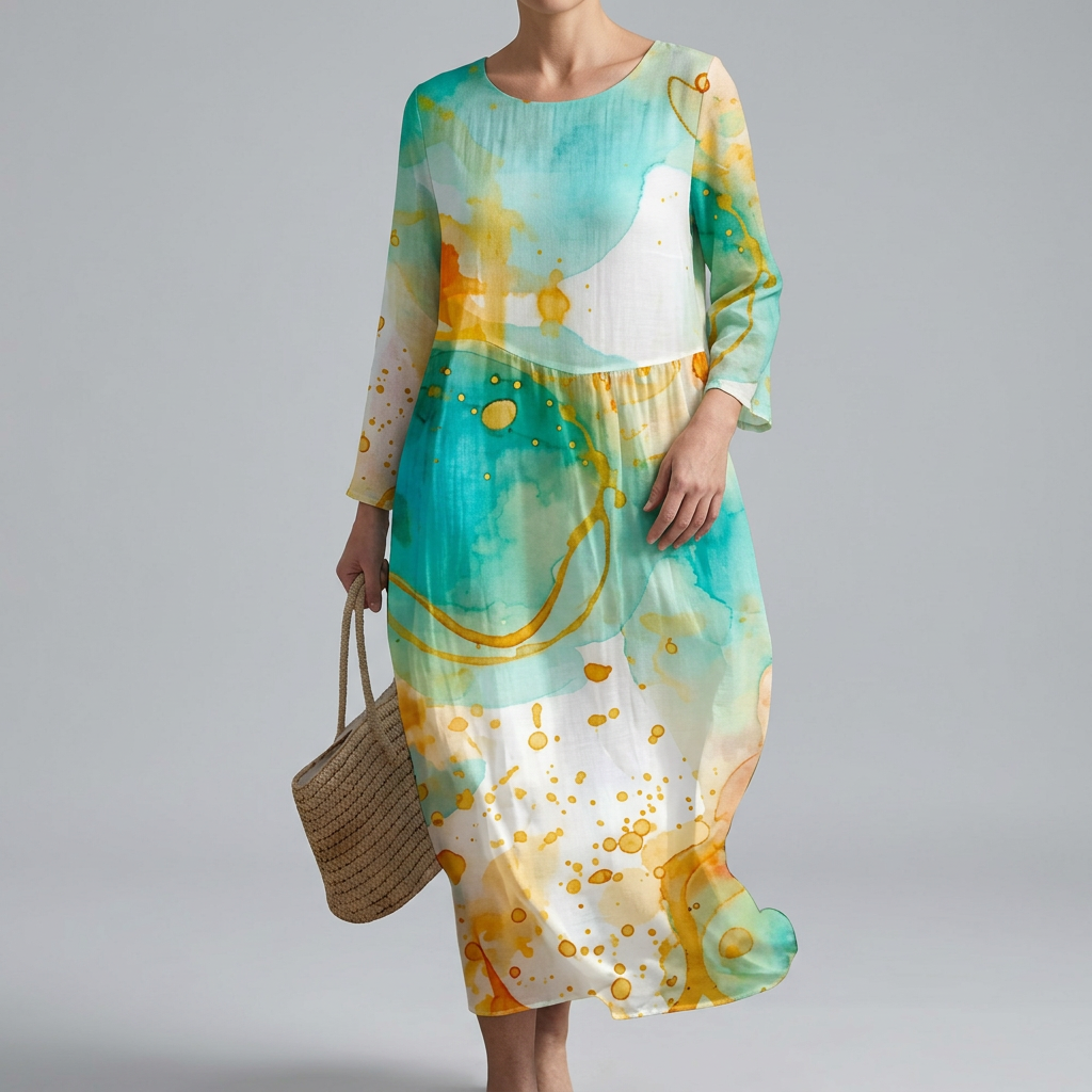 Women’s Summer Floral Midi Dress
