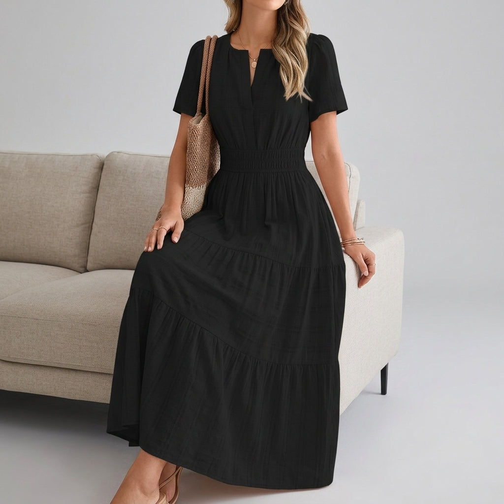 Women’s V-Neck Maxi Dress