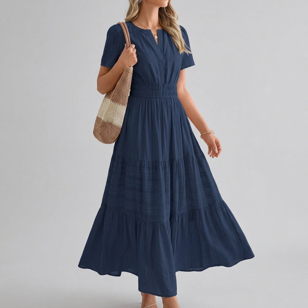 Women’s V-Neck Maxi Dress