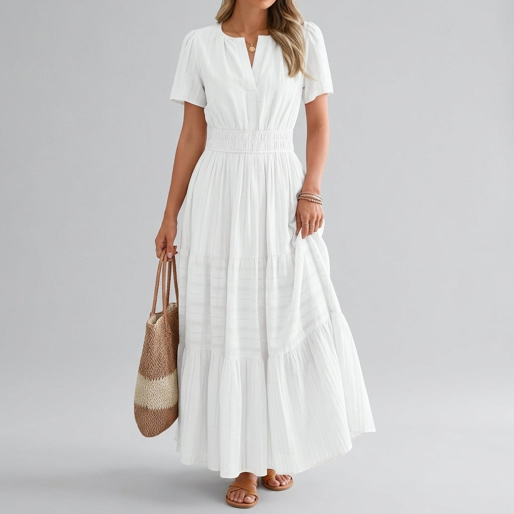 Women’s V-Neck Maxi Dress