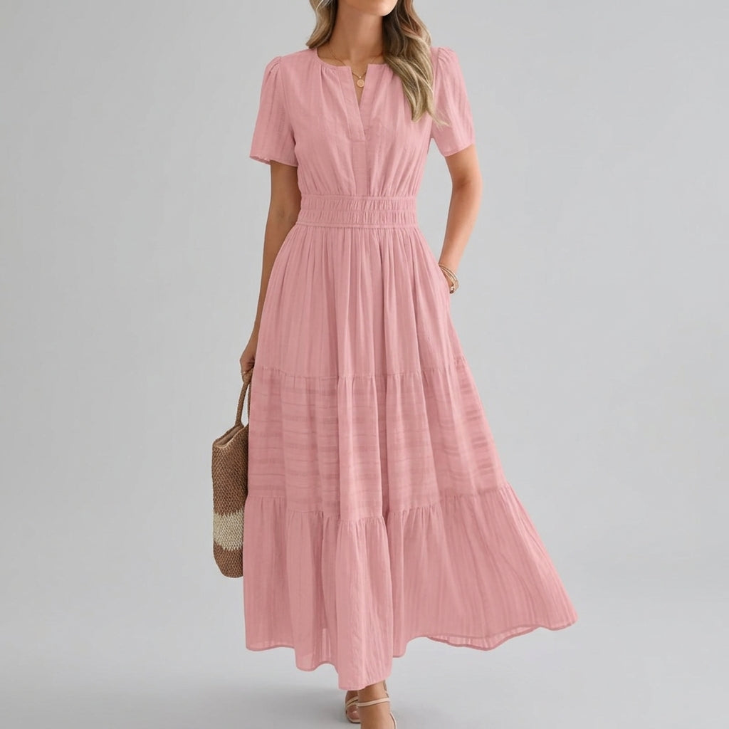 Women’s V-Neck Maxi Dress