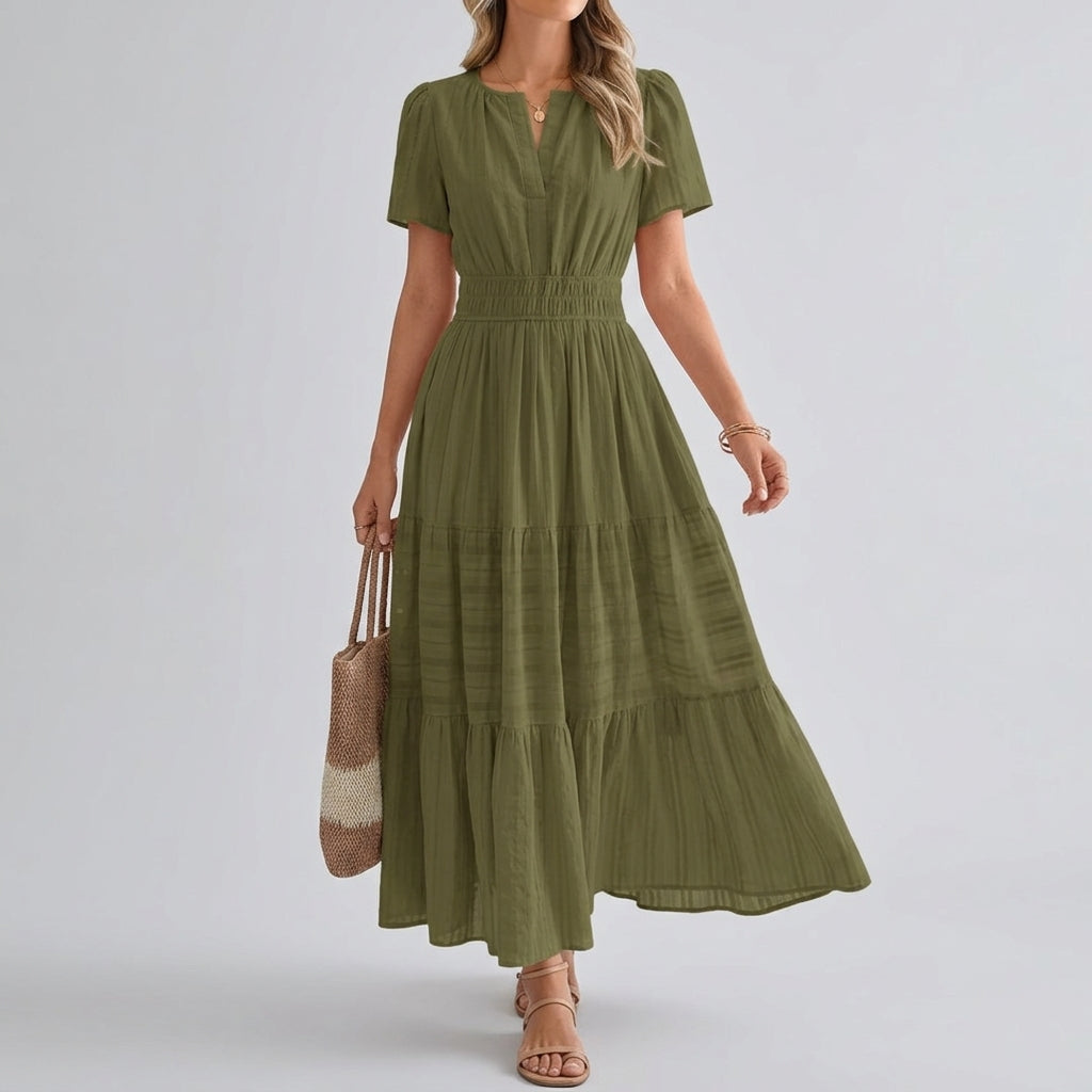 Women’s V-Neck Maxi Dress