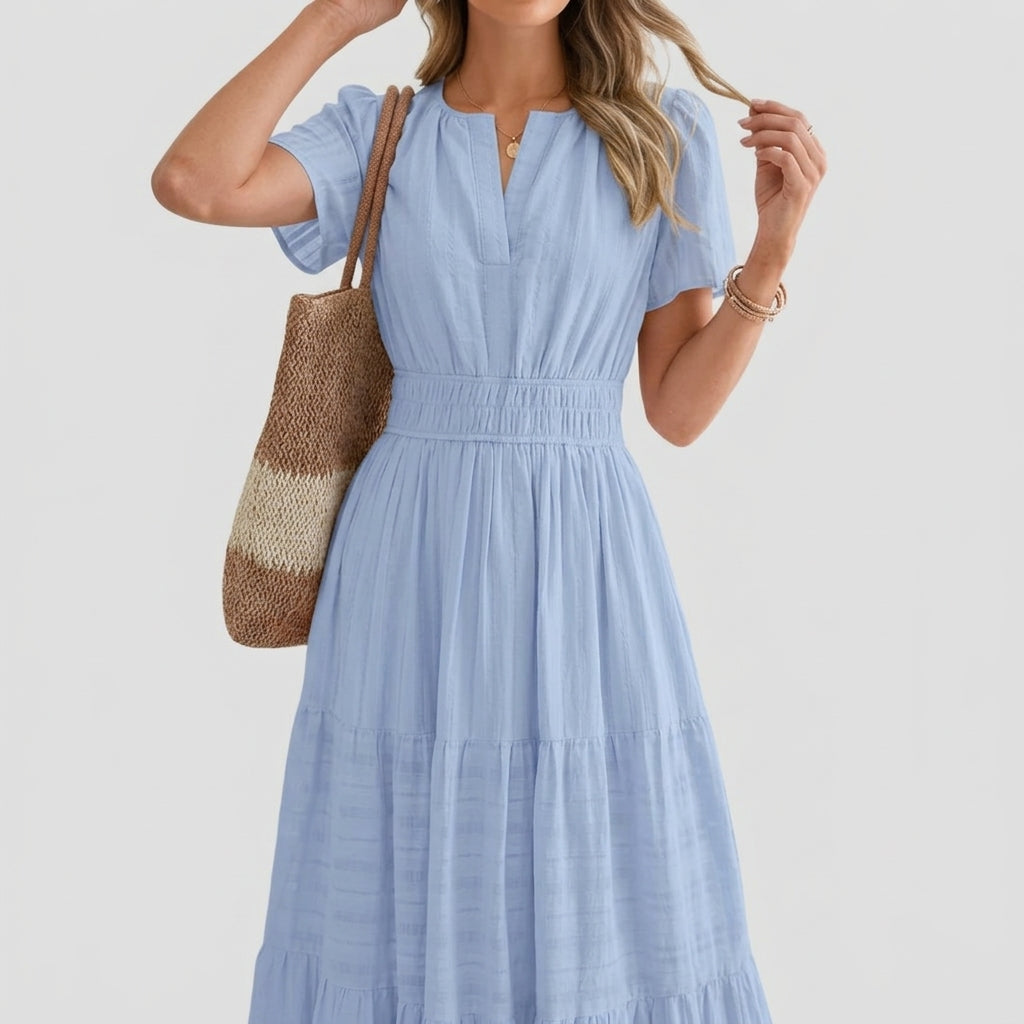 Women’s V-Neck Maxi Dress