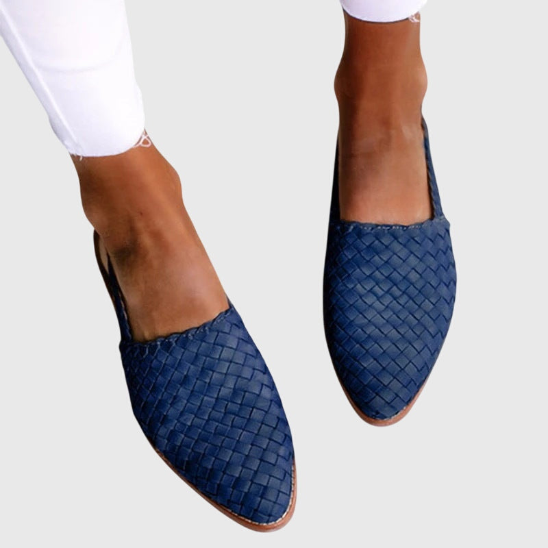 Women's Orthopedic Slip-On Loafers Three-Arch Support Pain Relief Posture Correction – Selene