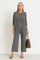 Women's 3-Piece Blazer Set Wide-Leg Pants Vest Office Business Casual Coordinated Outfit - Victrafia