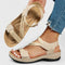 Women's Arch Support Sandals Open Toe Velcro Strap Casual Summer Walking - Victrafia