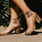 Women's Block Heel Ankle Strap Shoes Double Buckle Casual Western Everyday - Victrafia