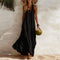 Women's Boho Maxi Dress Sleeveless Flowy U-Neck Beach Vacation Summer Casual - Victrafia