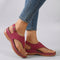 Women's Flip Flop Wedge Sandals Ankle Strap Cushioned Open Toe Summer Casual Walking - Victrafia