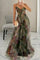 Women's Floral Maxi Dress Sleeveless Draped Wedding Guest Formal Evening Gown - Victrafia