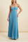 Women's Halter Pleated Maxi Dress Wedding Guest Formal Evening Gown Backless Prom - Victrafia
