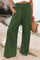 Women's High-Waisted Wide Leg Pants Smocked Waist Flowy Beach Vacation Summer - Victrafia