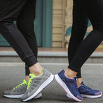 Women's Lightweight Breathable Mesh Sneakers Casual Walking Everyday Lace-Up Running Shoes - Victrafia