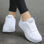 Women's Lightweight Breathable Mesh Sneakers Casual Walking Everyday Lace-Up Running Shoes - Victrafia