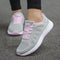 Women's Lightweight Mesh Sneakers Lace-Up Running Walking Casual Athletic Shoes - Victrafia