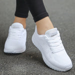 Women's Lightweight Mesh Sneakers Lace-Up Running Walking Casual Athletic Shoes - Victrafia