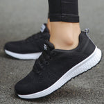 Women's Lightweight Mesh Sneakers Lace-Up Running Walking Casual Athletic Shoes - Victrafia