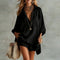 Women's Linen Matching Set Oversized Shirt Shorts Summer Casual Vacation Outfit - Victrafia