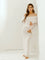 Women's Maternity Maxi Dress Off-Shoulder Long Sleeve Baby Shower Photoshoot - Victrafia