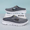 Women's Mesh Slip-On Mule Sneakers Breathable Cushioned Casual Walking Summer Shoes - Victrafia