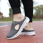 Women's Mesh Slip-On Mule Sneakers Breathable Cushioned Casual Walking Summer Shoes - Victrafia