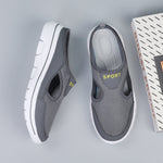 Women's Mesh Slip-On Mule Sneakers Breathable Cushioned Casual Walking Summer Shoes - Victrafia