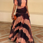 Women's One-Shoulder Maxi Dress Draped Bodice Formal Wedding Guest Evening Gown - Victrafia