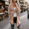 Women's Oversized Batwing Cardigan Open Front Chunky Knit Sweater Casual Fall Winter - Victrafia