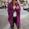 Women's Oversized Batwing Cardigan Open Front Chunky Knit Sweater Casual Fall Winter - Victrafia