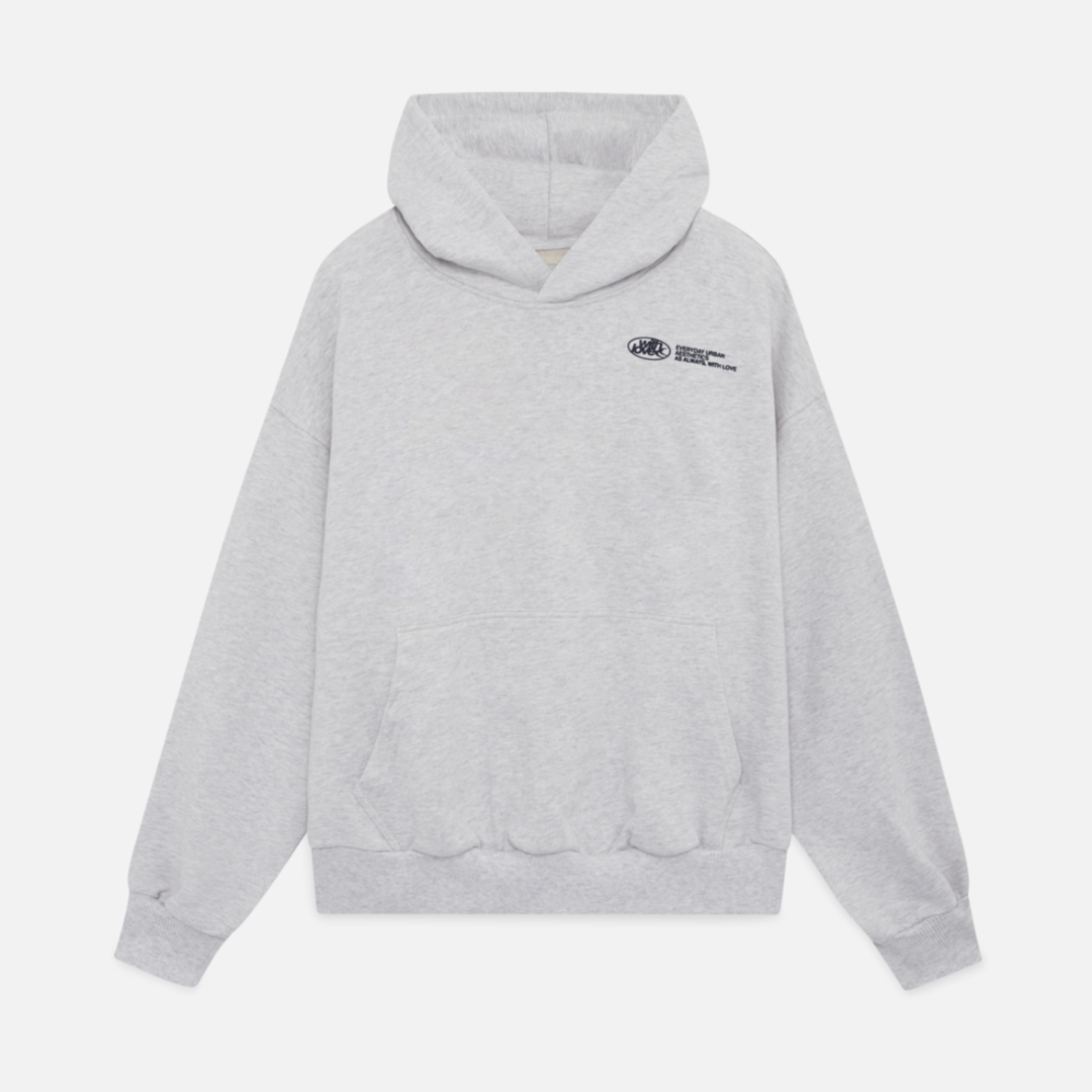 Women's Oversized Hoodie Streetwear Casual Fleece Pullover Urban Cropped Style - Victrafia