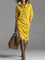Women's Oversized Knit Sweater Dress Long Sleeve Button-Neck Casual Winter - Victrafia