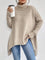 Women's Oversized Turtleneck Sweater Loose Knit Pullover Casual Winter - Victrafia